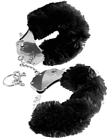 Наручники Pipedream Furry Love Cuffs 16086 / PD3804-23 (с черным мехом) - 