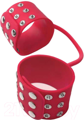 Наручники Pipedream Silicone Cuffs Red / 16118