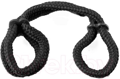 Фиксатор Pipedream Silk Rope Love Cuffs 16130 / PD3867-23 (черный)