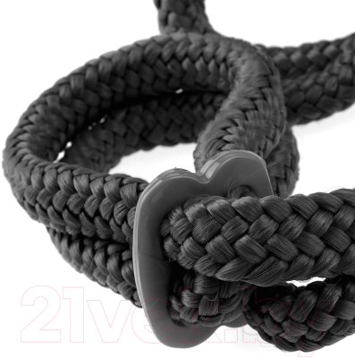 Фиксатор Pipedream Silk Rope Love Cuffs 16130 / PD3867-23 (черный)