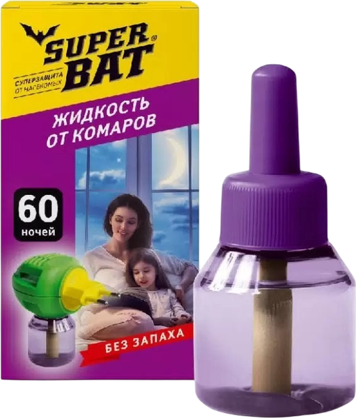 Наполнитель для фумигатора Super Bat 60 ночей