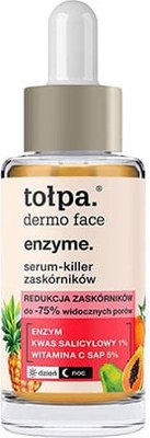 Сыворотка для лица Tolpa Dermo Face Enzyme от черных точек (30мл) - 