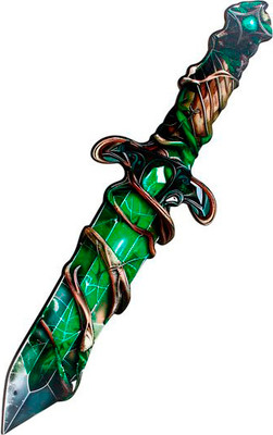 Меч игрушечный Sima-Land Зеленый кристалл / 10837573 -