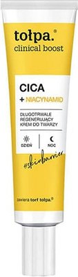 Крем для лица Tolpa Clinical Boost Cica+ ниацинамид длительный восстанавливающий (40мл) - 