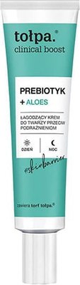 Крем для лица Tolpa Clinical Boost Пребиотики+алоэ вера успокаивающий антираздраж. (40мл) - 