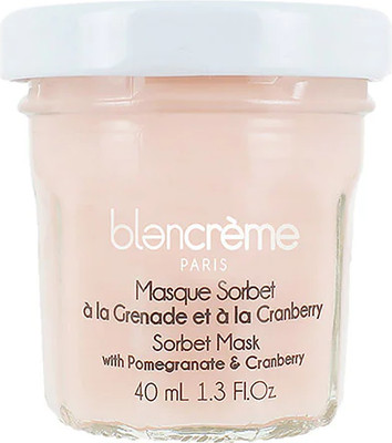 Маска для лица кремовая Blancreme Sorbet Mask With Pomegranate & Cranberry (40мл) -