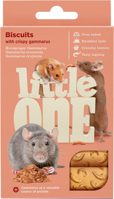 

Лакомство для грызунов, Little One бисквиты с хрустящим гаммарусом