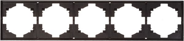 Рамка для выключателя Kranz Strong KR-78-0755-5 (антрацит)
