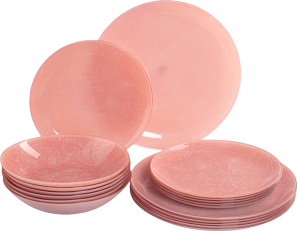 Набор столовой посуды Luminarc Melitina Pink V9723