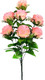 Искусственный букет KlrBy Розы / БС027 (персиковый) - 