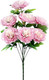 Искусственный букет KlrBy Пионы с добавками / БС050 - 