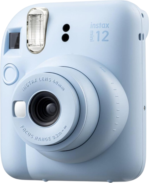 Фотоаппарат с мгновенной печатью Fujifilm Instax Mini 12 Instant Camera Holiday Bundle (синий)