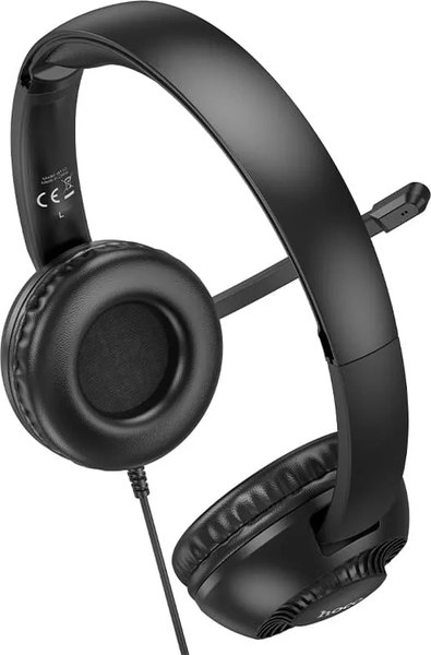 Наушники-гарнитура Hoco W112 Pure (черный)