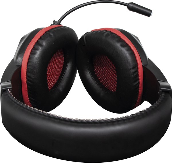 Наушники-гарнитура Оклик HS-L335G (черный)