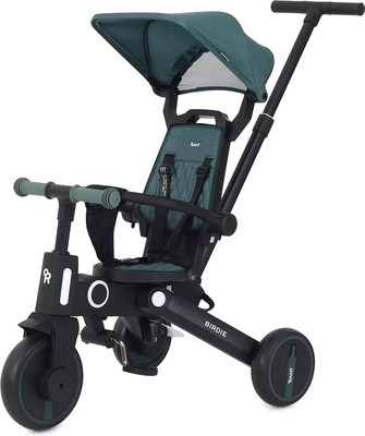 Трехколесный велосипед с ручкой Rant Birdie RB202 (оливковый) - 