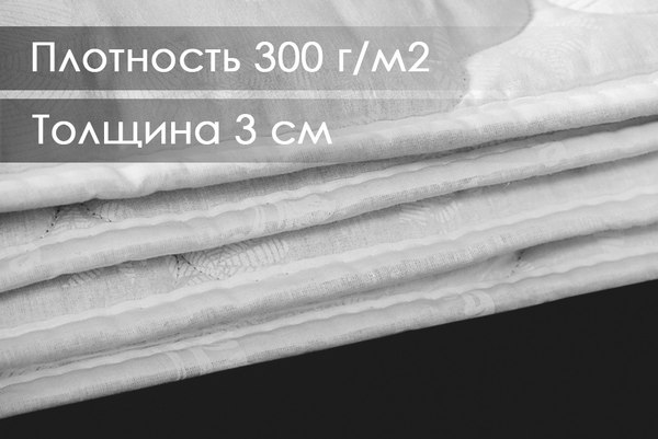 Одеяло Реноме 2сп Поплин 42/112 172x205 (лен, 300)