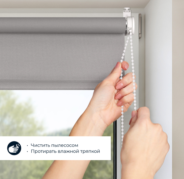 Рулонная штора Franc Gardiner Juta 40x160 / 8313156 (серый)