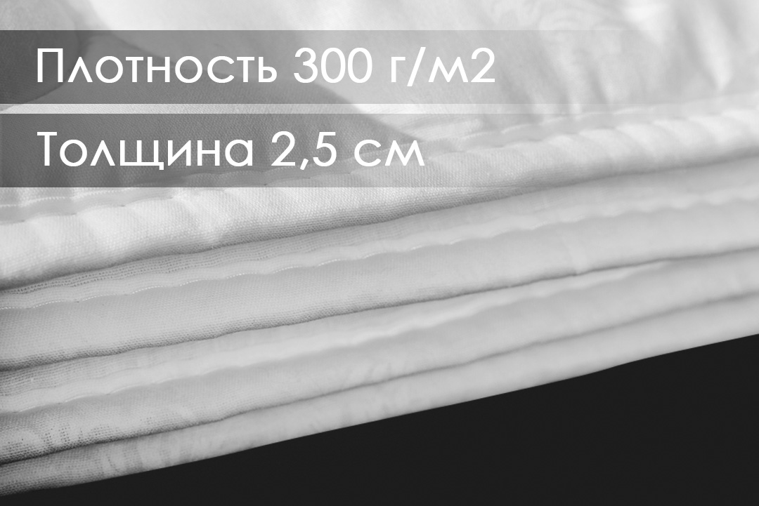 Одеяло Реноме 1.5сп Поплин 42/091н 140x205 (бамбук, 300) — фото 3