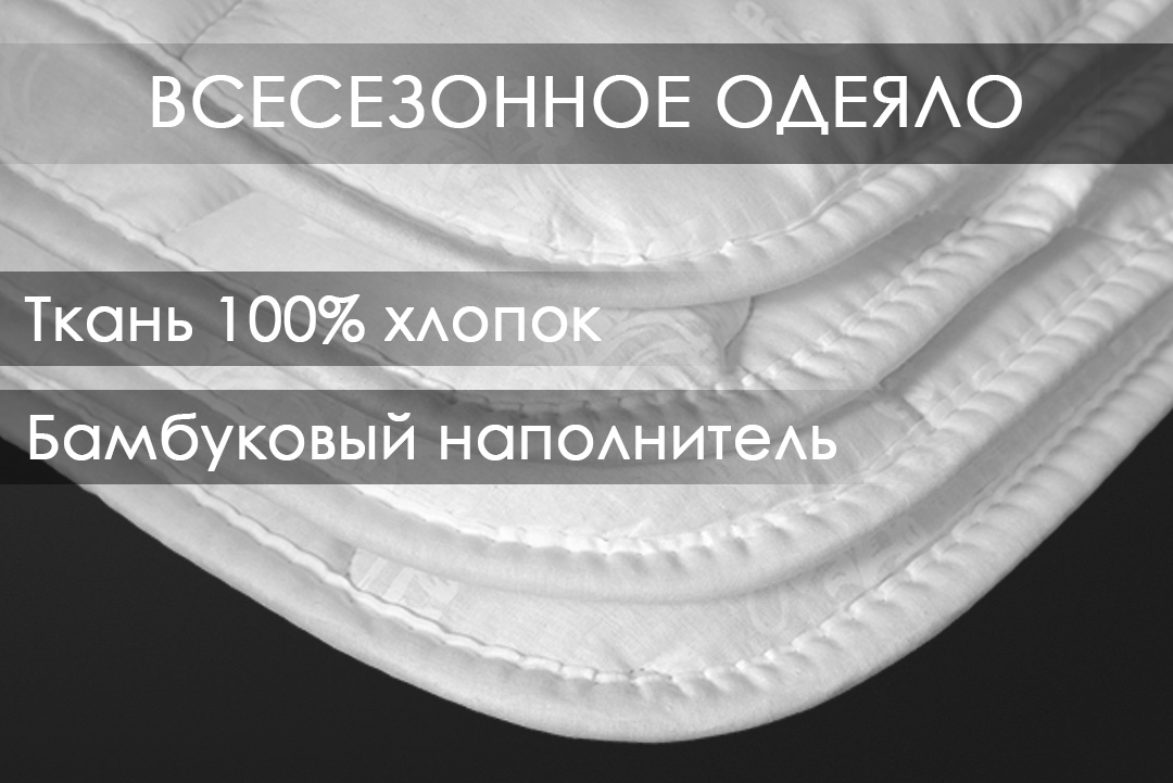 Одеяло Реноме Евро Поплин 42/093н 200x220 (бамбук, 300) — фото 2