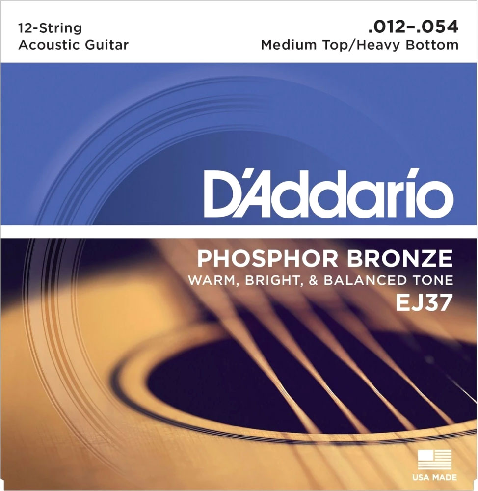 Струны для акустической гитары D'Addario EJ-37