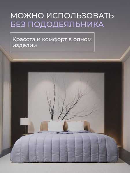 Одеяло Реноме 2сп Deluxe Swan 150 Микрофибра 42/386 172x205