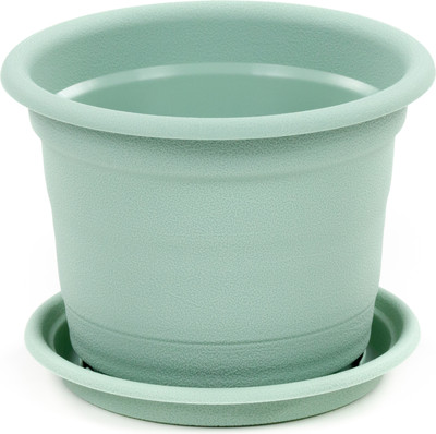 Кашпо Полесье Ксения №4 / 07398 (бледно-оливковый) -