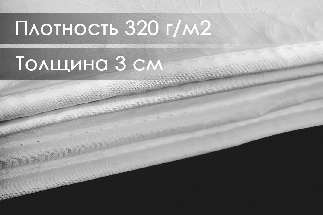 Одеяло Реноме 1.5сп Микрофибра 42/258н 140x205 (овечья шерсть, 320) — фото 5