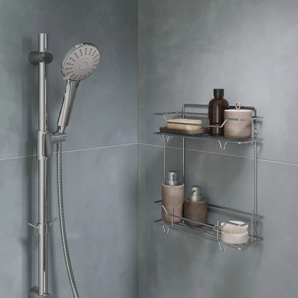 Купить Полка для ванной Milardo Grid GRICS2CM44 в Барановичах