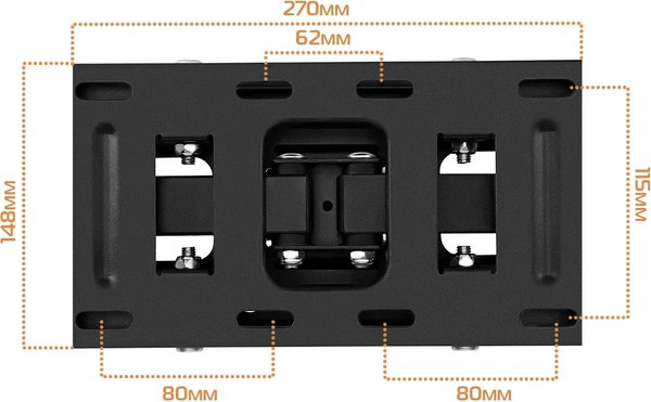 Кронштейн для телевизора Buro MF3 (черный)