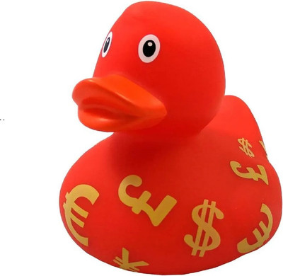Игрушка для ванной Funny Ducks Валютная уточка / FuDu1996 - 