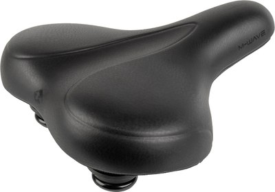 Сиденье для велосипеда M-Wave Vacu City XL / 5-251073 (черный) - 