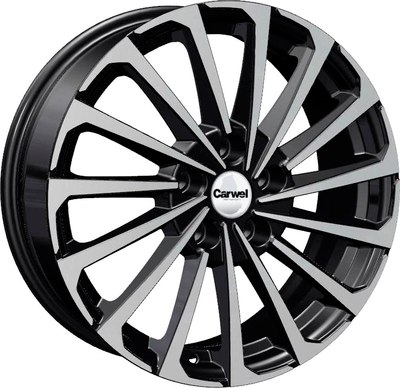 

Литой диск, Кагра Nissan Tiida 17x6.5" 5x114.3мм DIA 66.1мм ET 45мм ABT