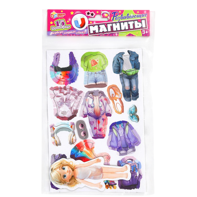 

Развивающая игра, Подбери модный образ / 4630395007900