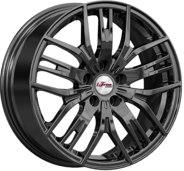 Литой диск iFree Аскет 17x7" 5x114.3мм DIA 67.1мм ET 40мм BK