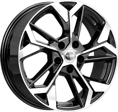 

Литой диск, KC1062 Coolray 17x6.5" 5x114.3мм DIA 54.1мм ET 50мм Алмаз черный