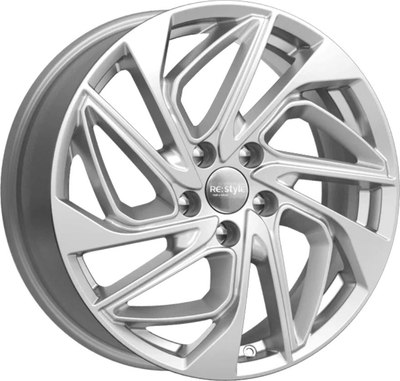

Литой диск, KC883 Geely Atlas 18x7" 5x114.3мм DIA 60.1мм ET 45мм Сильвер