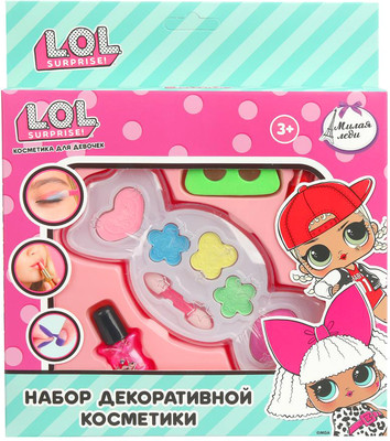 Набор детской декоративной косметики Милая Леди ЛОЛ / 122882-LOL-ML-WOT -