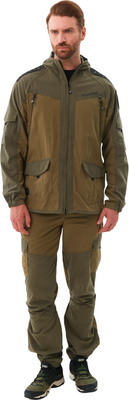 Костюм для охоты и рыбалки Huntsman Горка-Люкс Ravena (р.48-50/170-176, хаки) - 