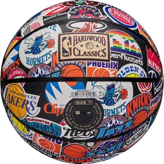 Баскетбольный мяч Wilson Nba All Team Retro Bskt / WZ4028501XB07 (р.7)