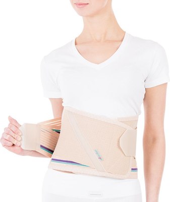 Корсет ортопедический пояснично-крестцовый Медиана Т.58.93 (XL, бежевый) - 