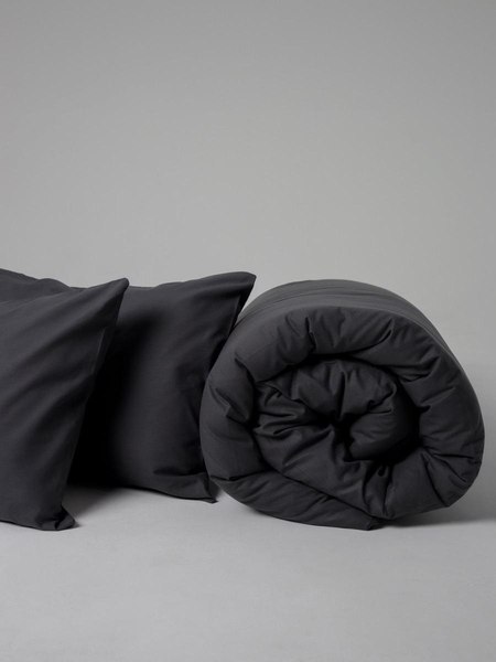 Комплект постельного белья Urban Family Графит 1.5сп 70x70 / 812