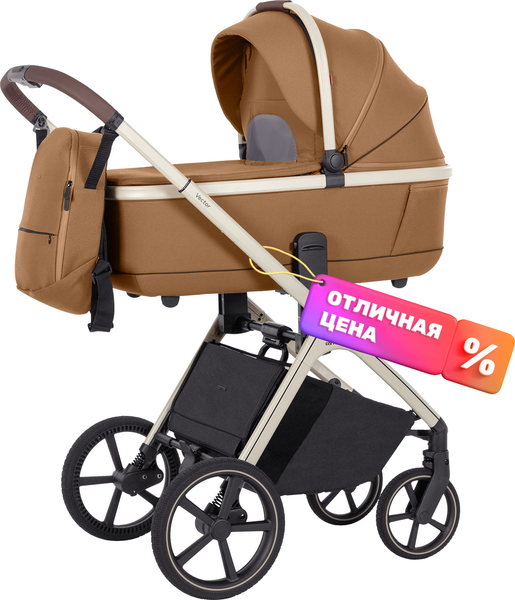 Детская универсальная коляска Carrello Vector 2 в 1 / CRL-6550