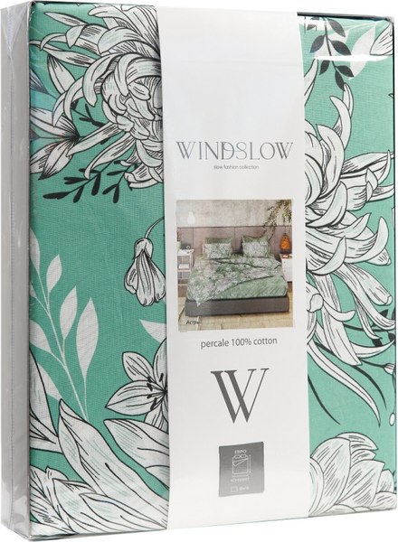 Комплект постельного белья Windslow Астры сем 70x70 / 71027-1+71028-1