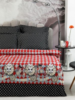 

Комплект постельного белья, Страна чудес 2сп Евро 50x70 / 70821-1+70822-1