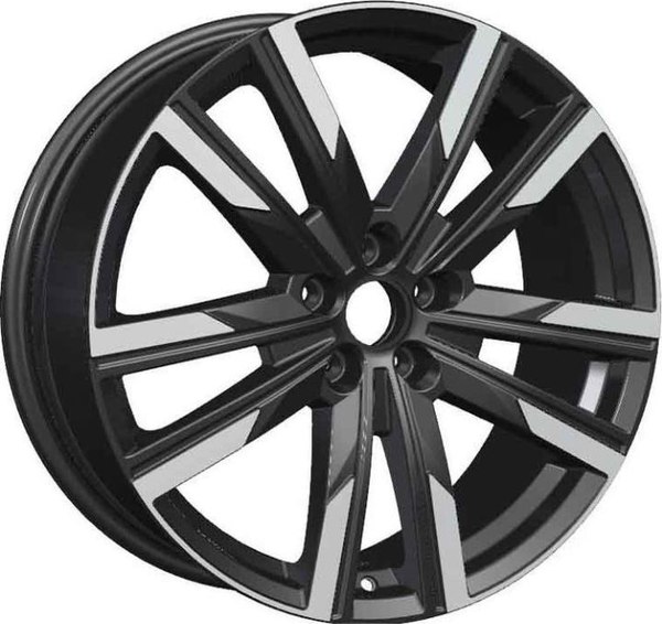 Литой диск Khomen 1905 Haval F7/F7x 19x7.5 5x114.3мм DIA 64.1мм ET 40мм BLF