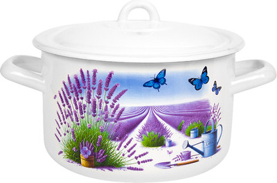 Кастрюля Лысьвенские эмали Лето в Провансе С-16111/4 ЭК -