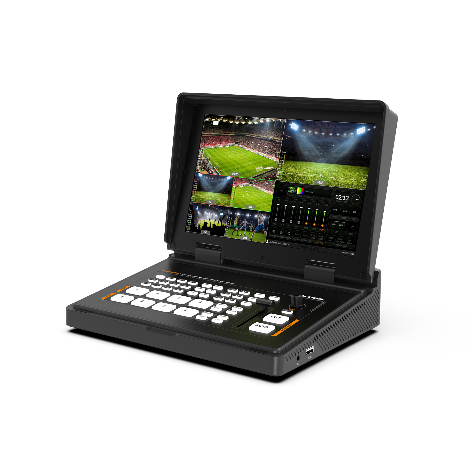 Панель управления системой ВКС Avmatrix Shark H4 Plus / 31638