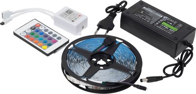 Светодиодная лента AKS RGB 9 W/m (5м, цветная) - 
