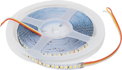 Светодиодная лента AKS Двухцветная CCT 14.4 W/m (5м, теплый белый/холодный белый) - 