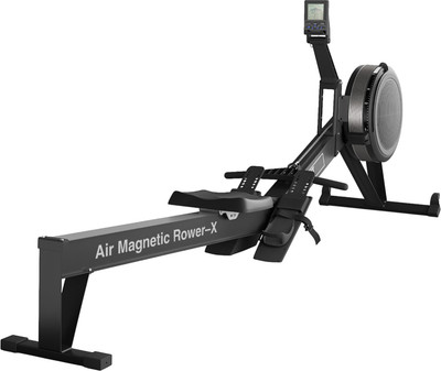 Гребной тренажер UNIX Fit Pro Air Magnetic Rower-X / RMAMRXB (черный) - 